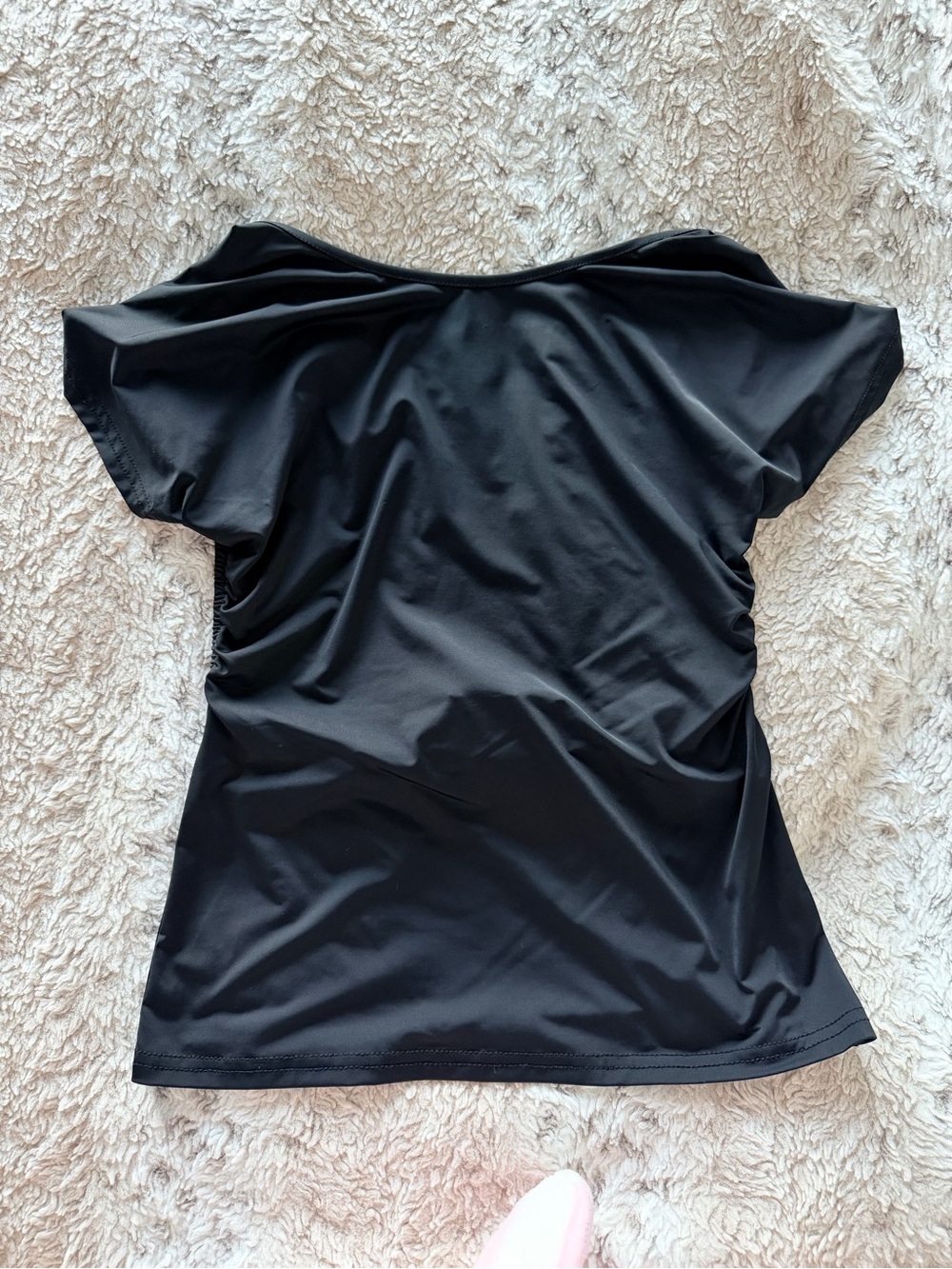 Princess Polly Black backless Crop Top